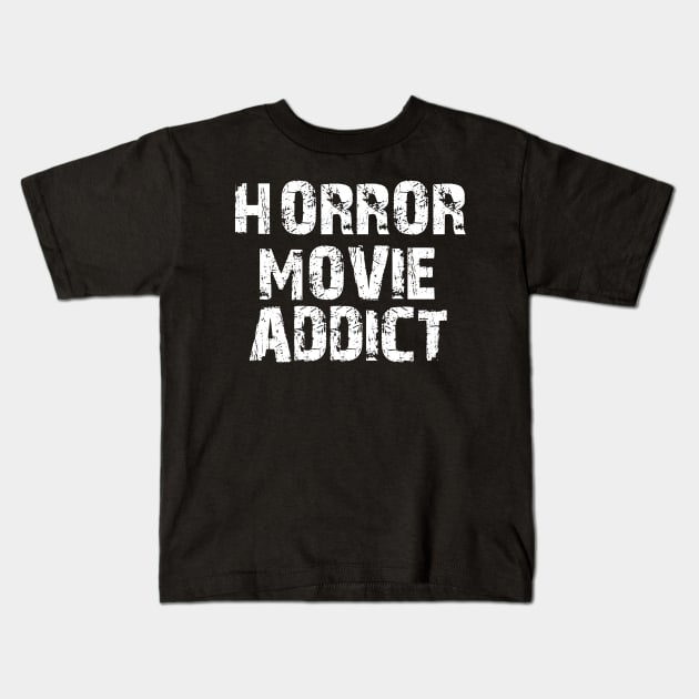 Funny Horror Movie Gift, Trendy Pop Culture Gift Kids T-Shirt by Blue Zebra